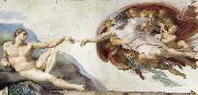 Michelangelo Buonarroti, The Creation of Adam